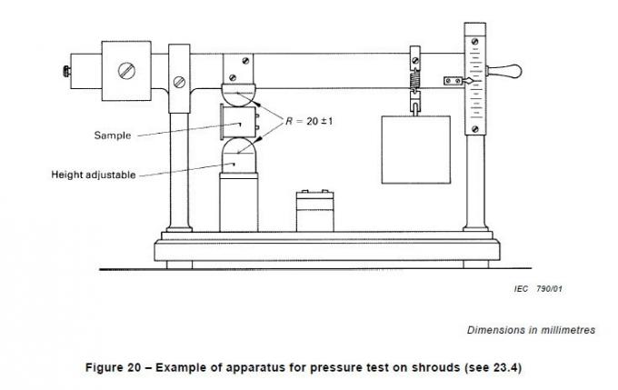 40N ± 2N التبديل اختبار اقتران تنفيذ شل جهاز اختبار الضغط
