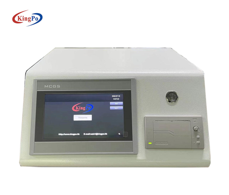 ISO 18250-1 اختبار تسرب الهواء تحت الضغط الجوي مع الطباعة الناتجة