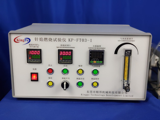 IEC60695-11-5 جهاز اختبار اللهب من نوع الجدول لتقييم ظروف العطل الداخلي التي تسببها الشعلة الصغيرة