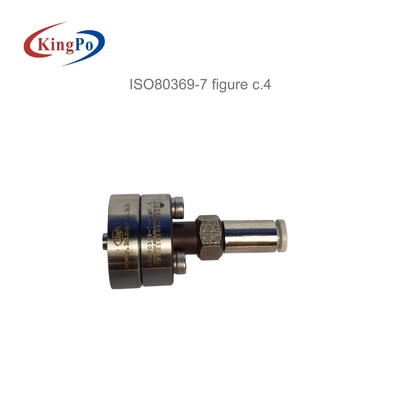 ISO 80369-7 الشكل C.4 Luer Gauges وصلة مخروطية مرجعية للذكور لاختبار تركيبات قفل Luer للتسرب ، سهولة o