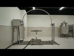 تتأرجح أنبوب الغبار معدات اختبار Ip 0-50 درجة مئوية Ipx3 Ipx4