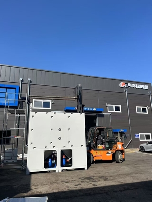 غرفة اختبار الغبار الكبيرة 3x3x3m / غرفة اختبار الغبار المتوافقة مع معيار IEC 60529 / غرفة اختبار الغبار IP5X6X