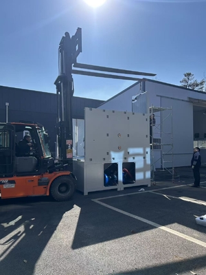 غرفة اختبار الغبار الكبيرة 3x3x3m / غرفة اختبار الغبار المتوافقة مع معيار IEC 60529 / غرفة اختبار الغبار IP5X6X