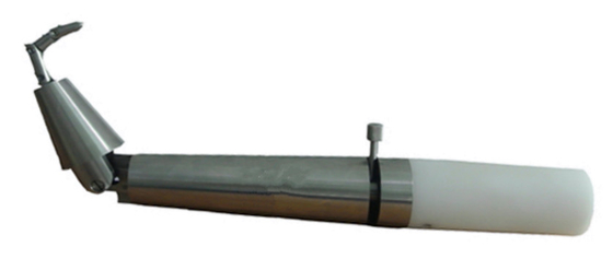 UL 60335-2-24 الشكل 101.DVA.2 مسبار مفصلي مع يد مسطحة ومخروطية الشكل 10.5 - 11.5 سنة