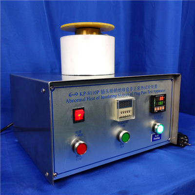 جهاز لاختبار المقاومة للحرارة غير الطبيعية لأكمام العزل لدبابيس التوصيل ، معدات الاختبار IEC 60884-1
